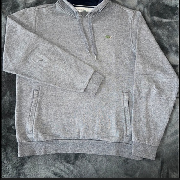 Lacoste | S | Hoodie Silver Chine - Picture 4 of 4